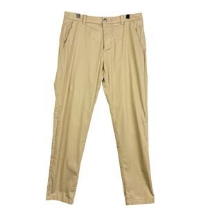 Lululemon Mens Commission Khaki Pants Classic Tan - 32 32x32
